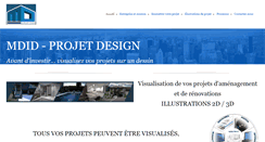 Desktop Screenshot of mdid-projetdesign.com